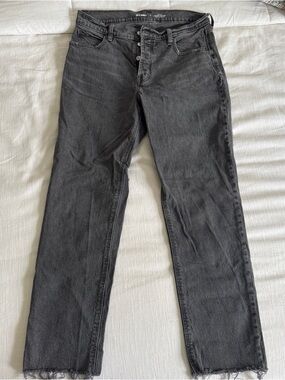 Old Navy Charcoal Straight Jeans